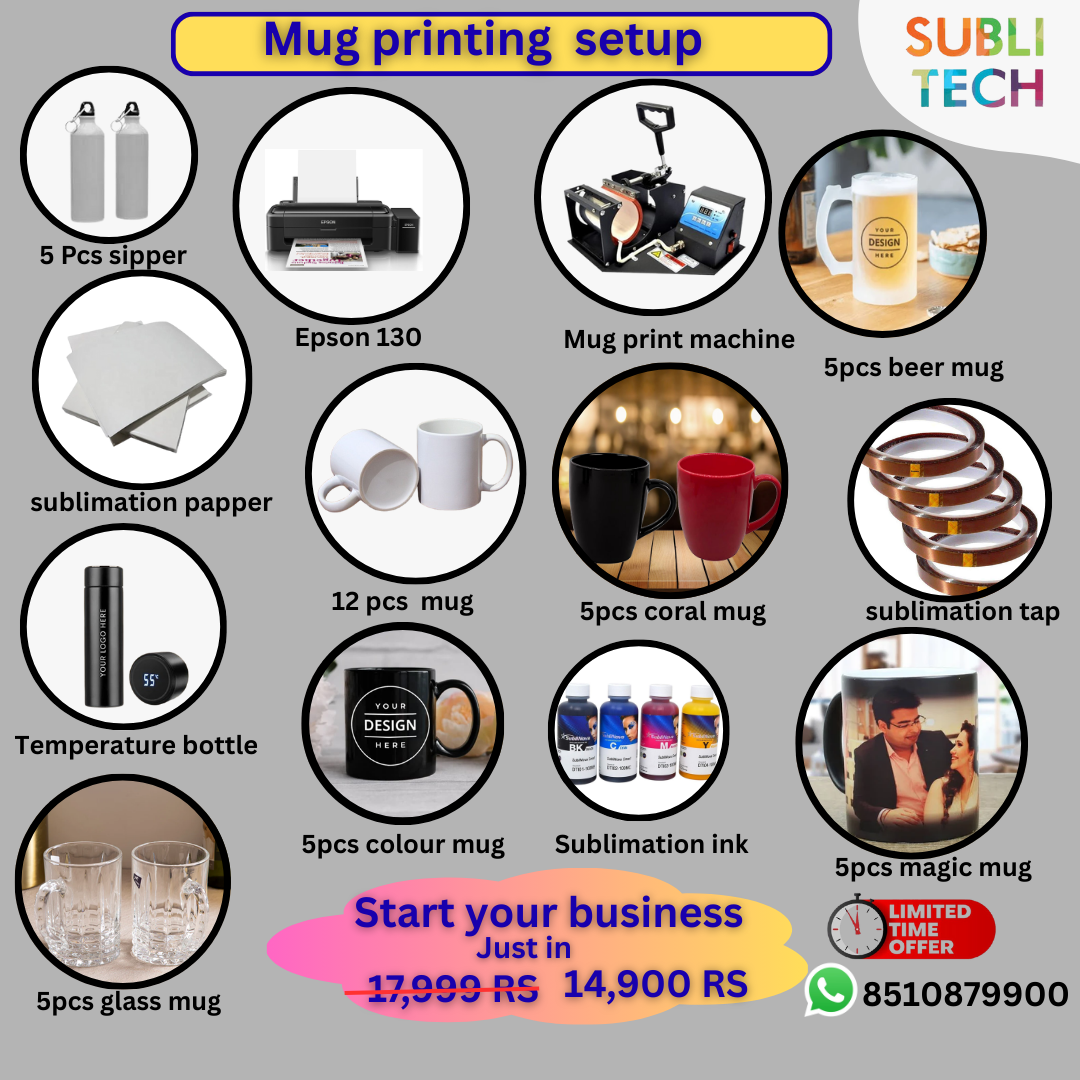 Mug setup - Sublitech