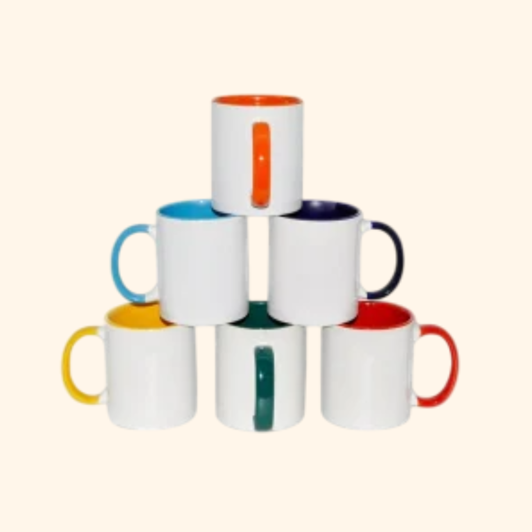 ( Pack of 36 ) Inner Rim Color mug - Sublitech