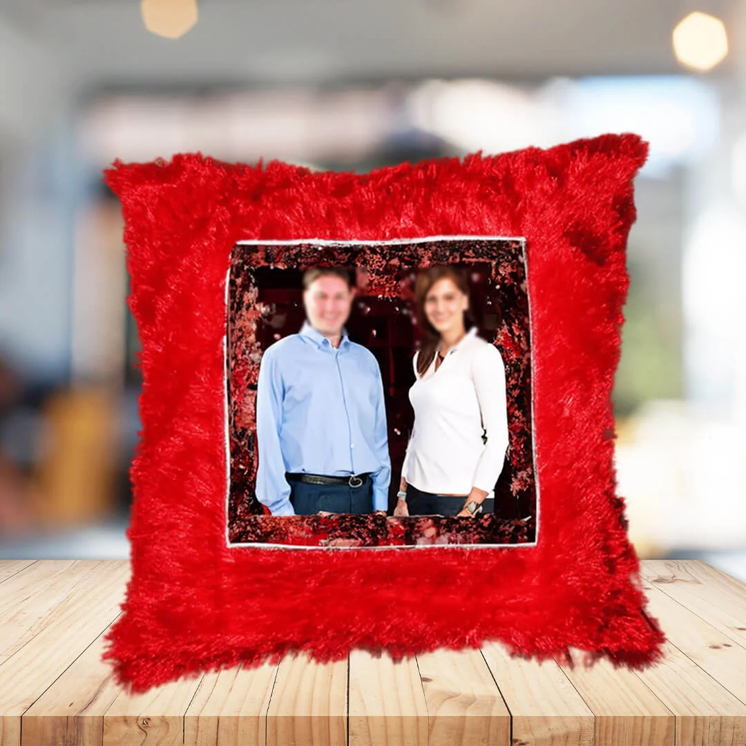 ( Pack of 10 )Blank Sublimation Square Fur Cushion -Sublitech - Image 2