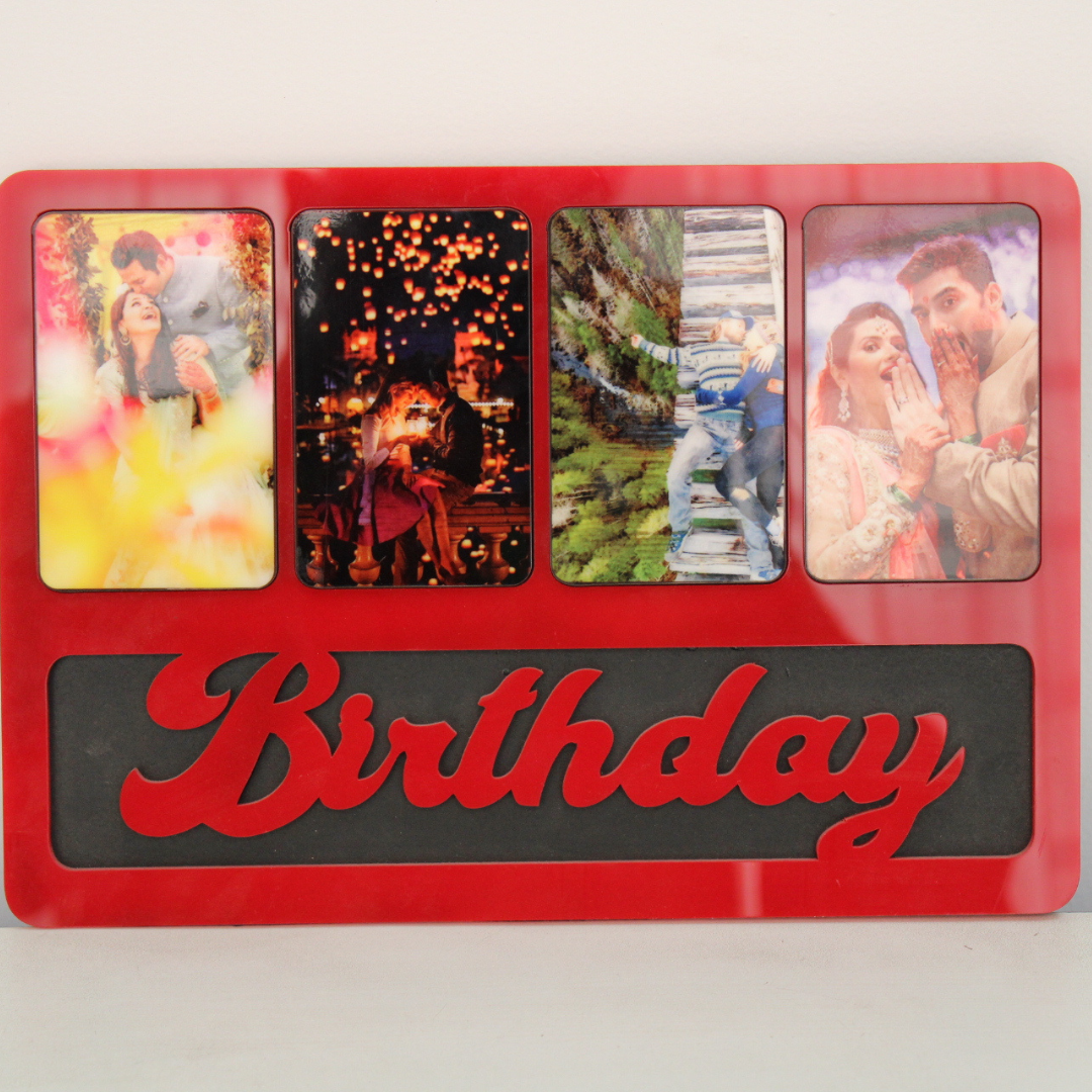 ( Pack of 10 ) Birthday Photo Frame - Sublitech
