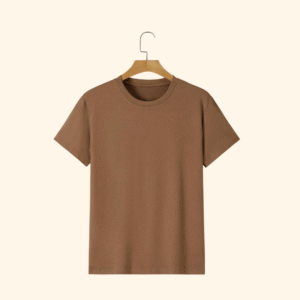 Cotton T-Shirt (Brown) – Sublitech