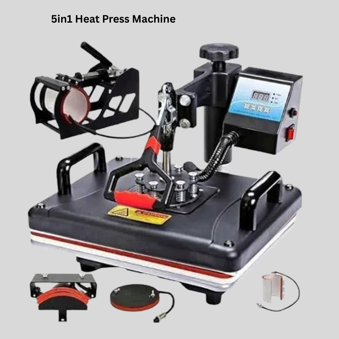 5in1 Combo Heat Press Machine- Sublitech