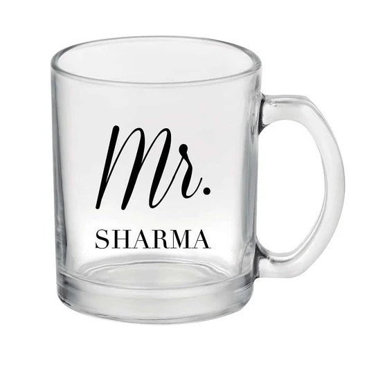 ( Pack of 5 ) Customise Glass Mug- Sublitech