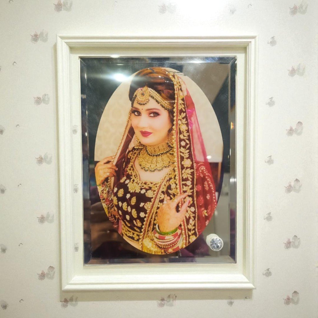 ( Pack of 5 ) Customise Mirror Photo Frame- Sublitech