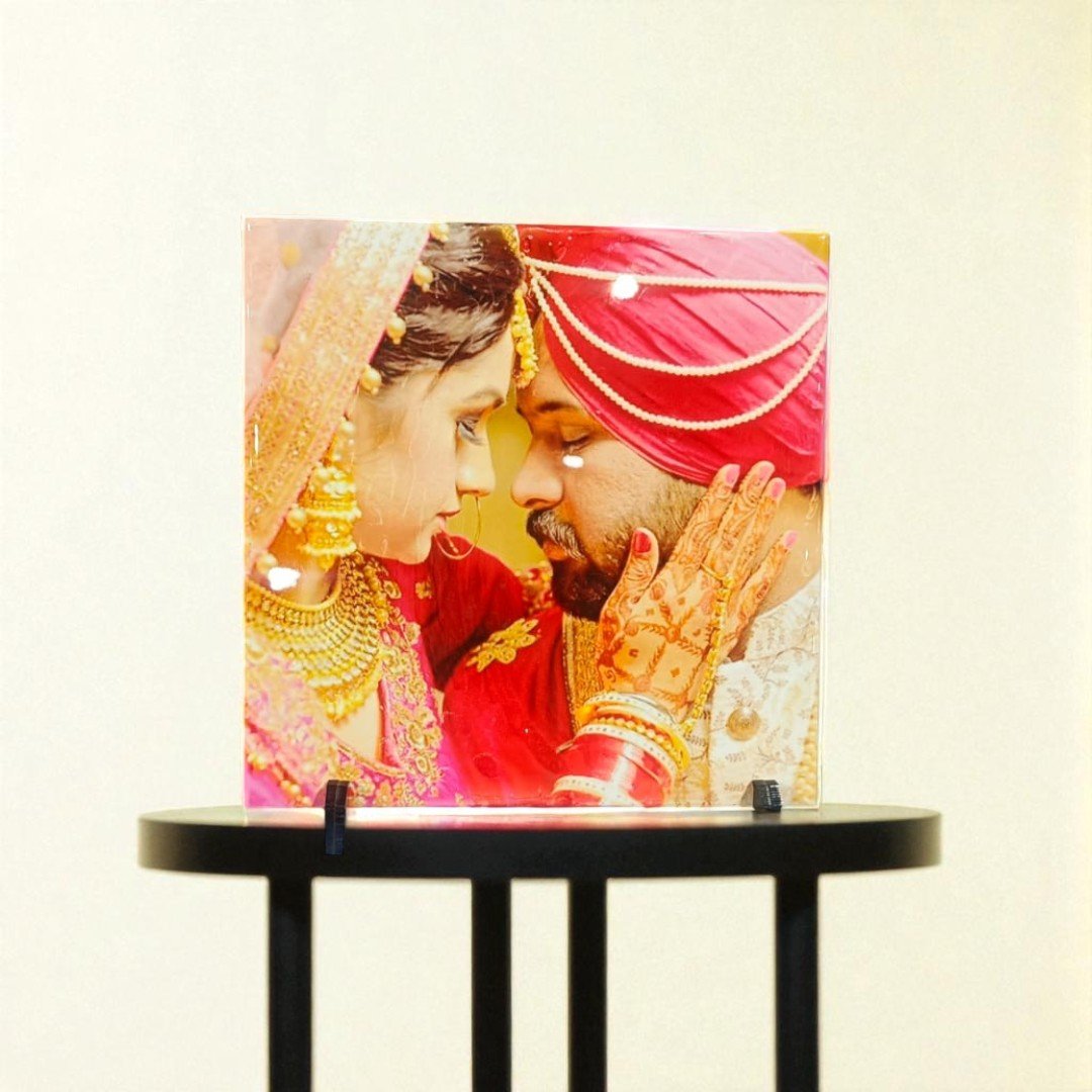 ( Pack of 5 ) Customise Tile Photo Frame- Sublitech