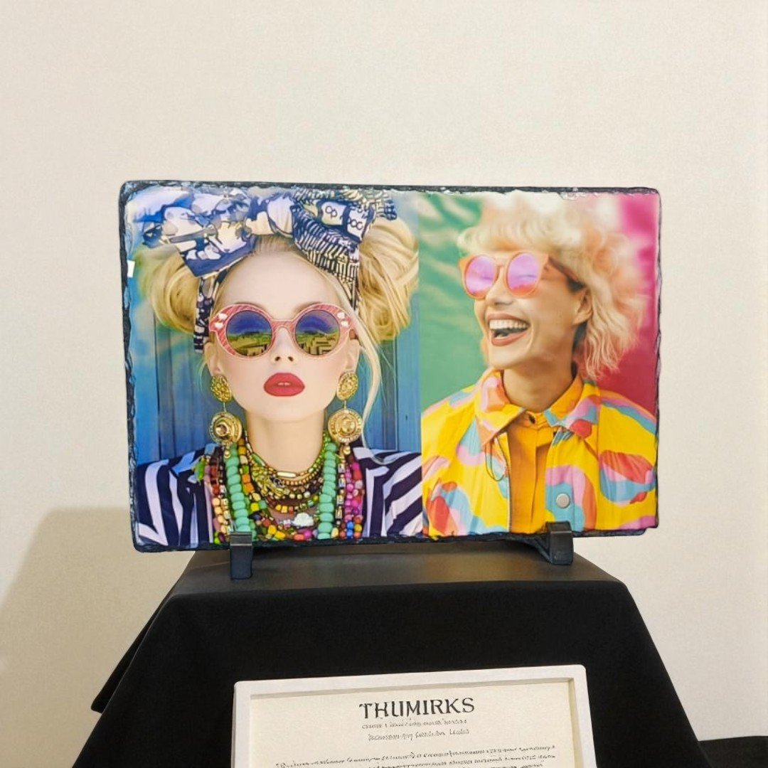 ( Pack of 5 ) Customise Stone Frame- Sublitech