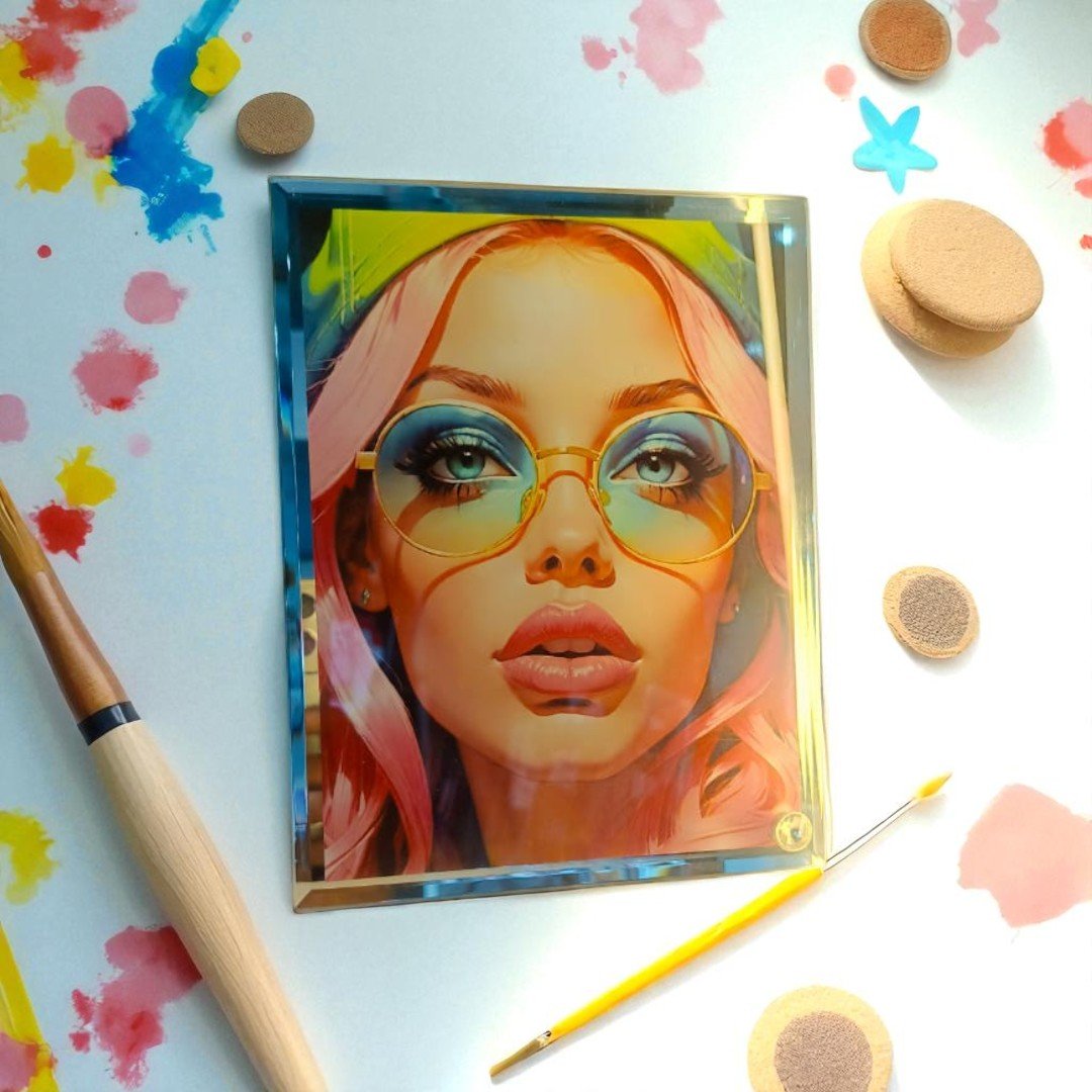 ( Pack of 5 ) Mirror Photo Frame- Sublitech