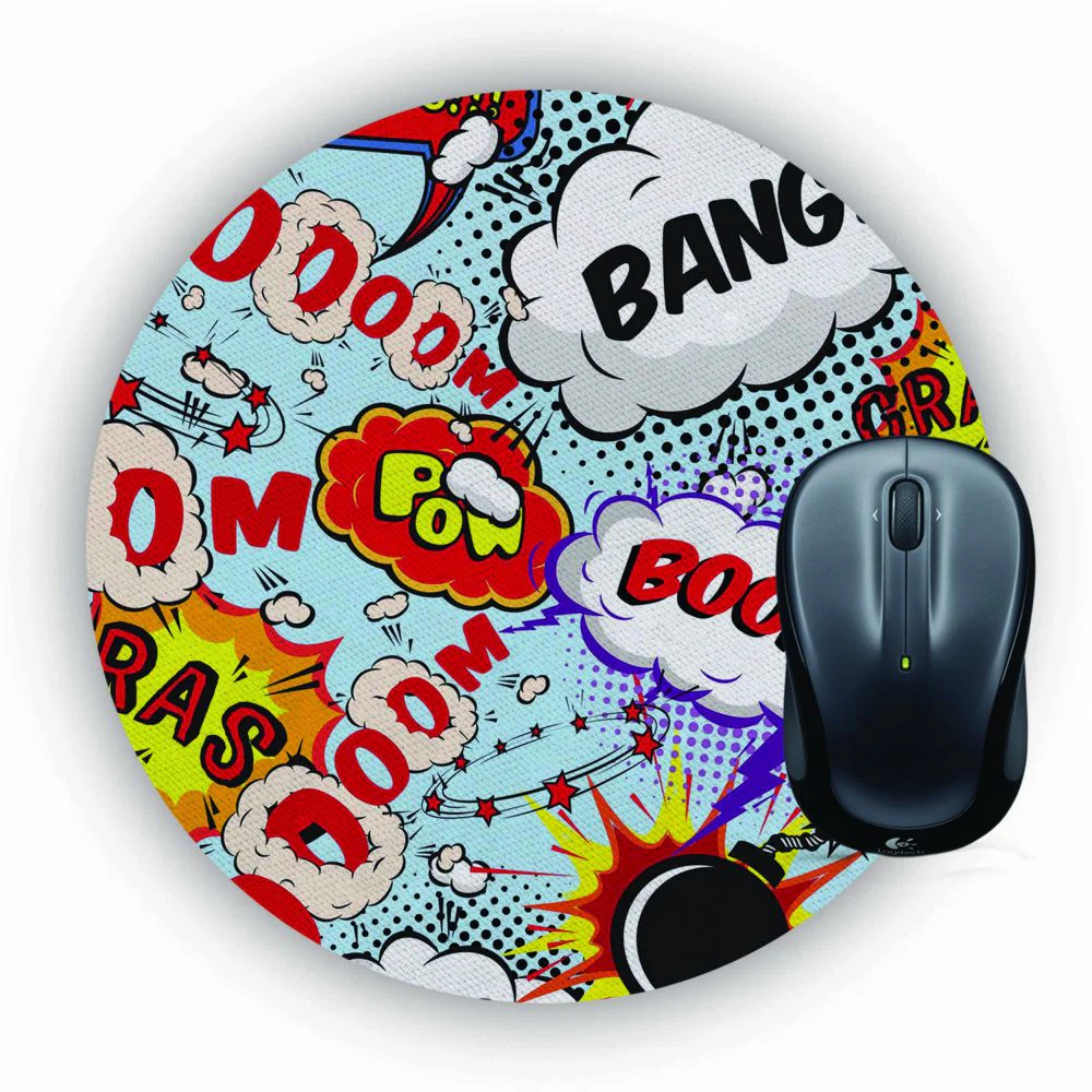 Customised Round Mouse Pad