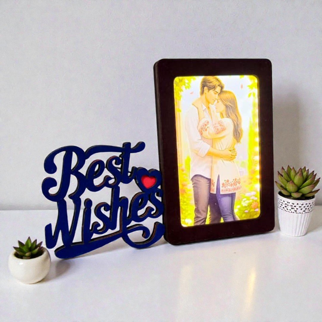 ( Pack of 5 ) Led photo frame- sublitech